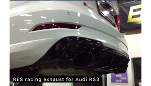 Audi RS3 straight head section